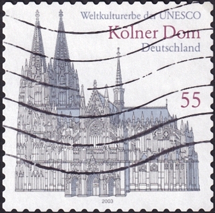 Германия 2003 год . Кельнский собор . Каталог 1,30 фунта .